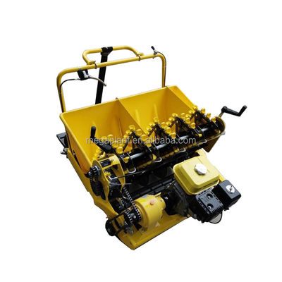 quality  Farm high efficiency hand planter for diesel engine garlic/gasoline engine garlic seeder machine factory